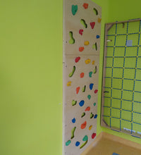 Ścianka wspinaczkowa mocowana do ściany 240 cm x 125 cm